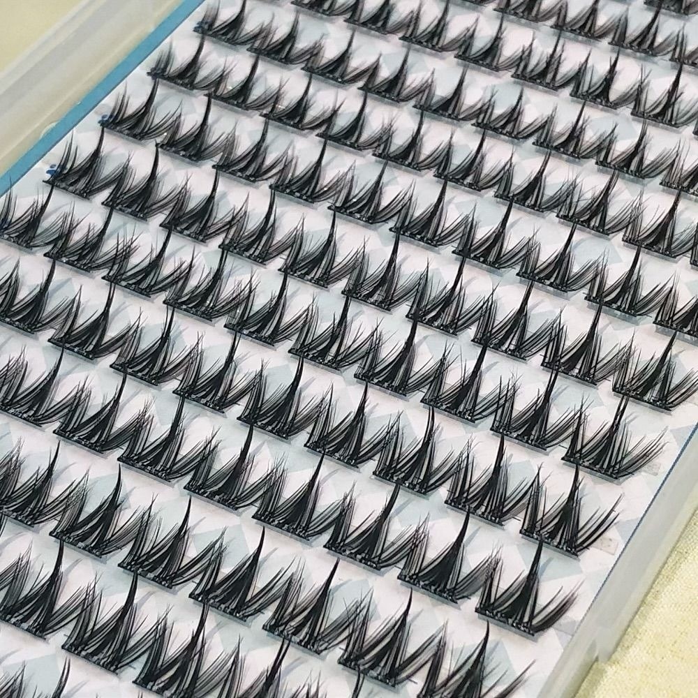 Eyelash Extension No 11 - Cílios Postiços Pretos Autoadesivos em Clusters