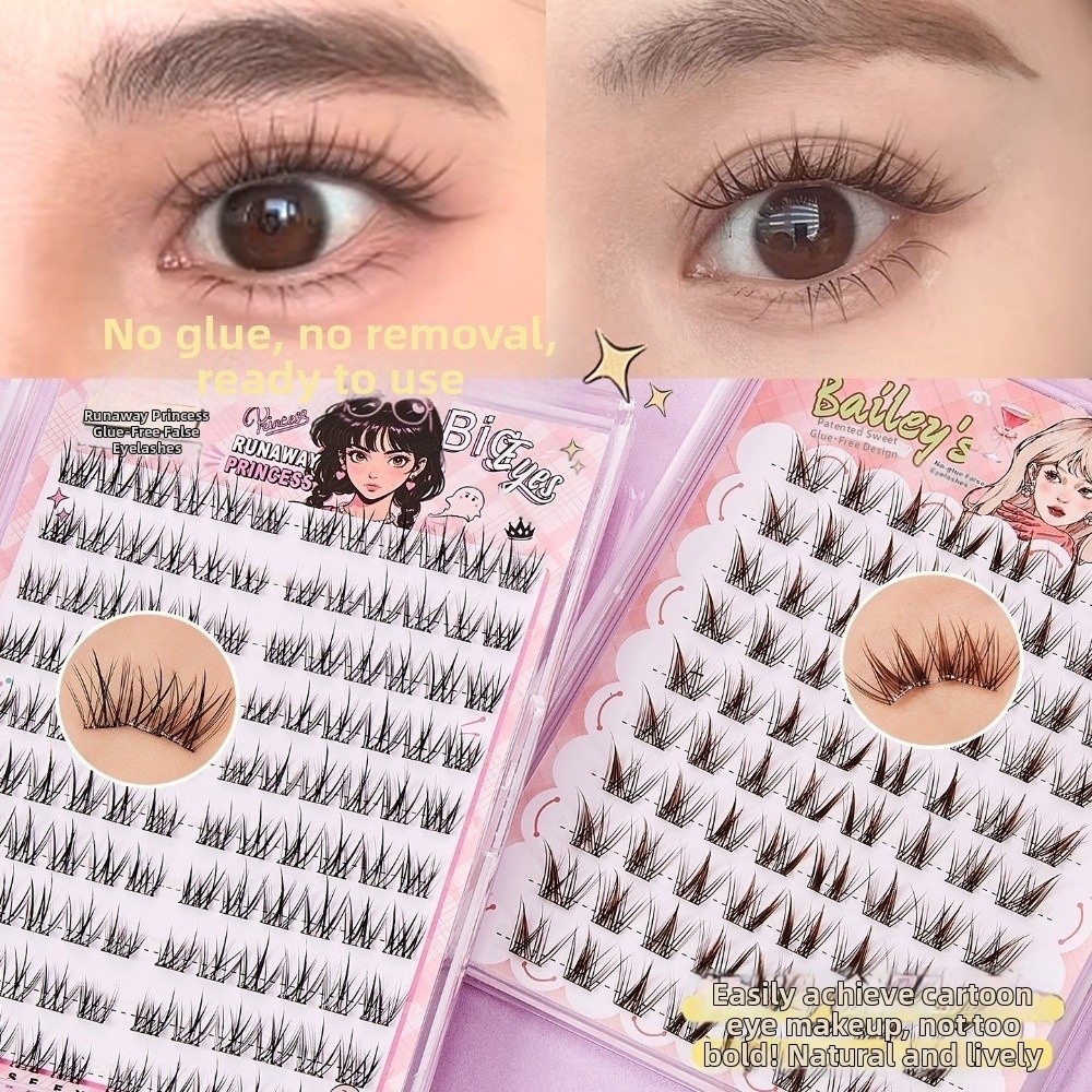 Eyelash Extension No 11 - 80 Cachos de Cílios Postiços Autoadesivos
