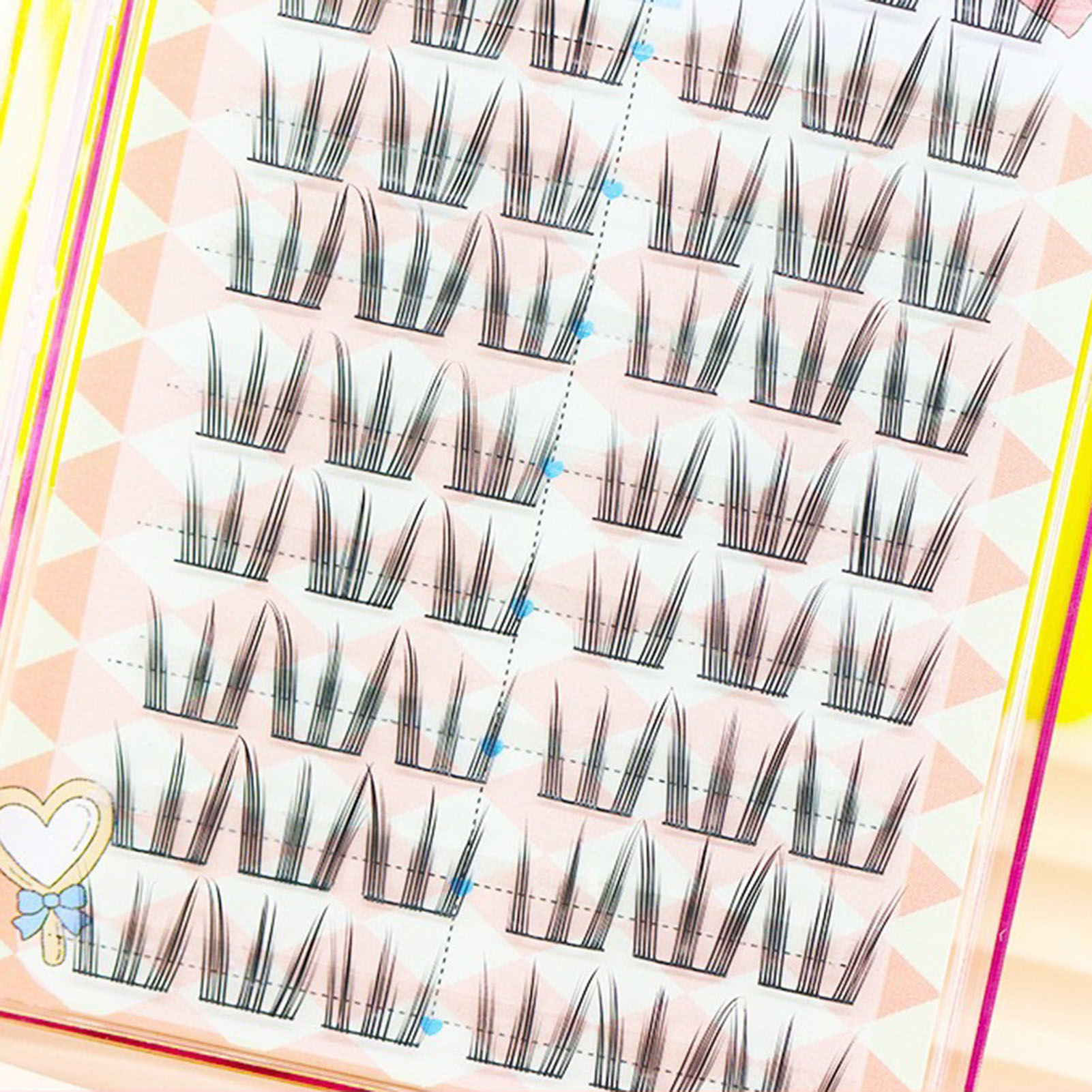 10 linhas de girassol cílios p - Eyelash Extension In Chinese avaliação e preço