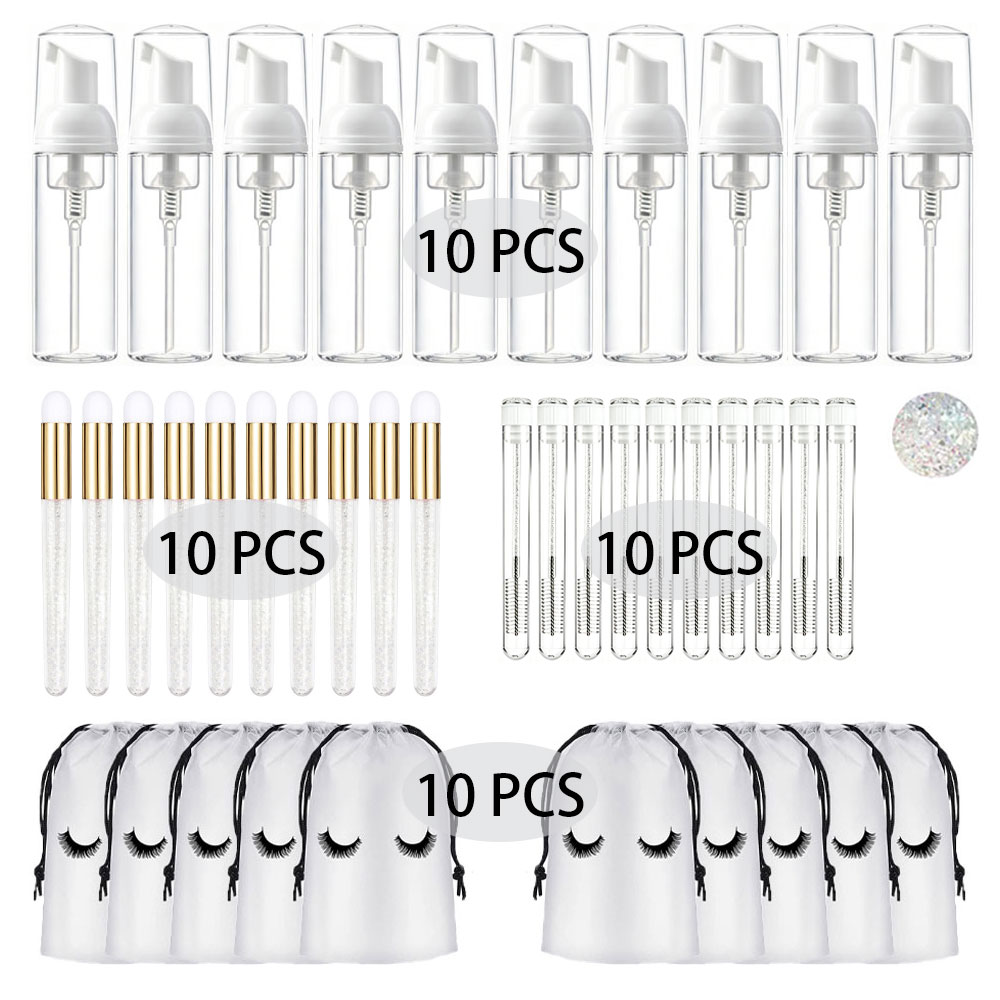 20/40 unidades, frascos de plá - Refill Eyelash Extension avaliação e preço