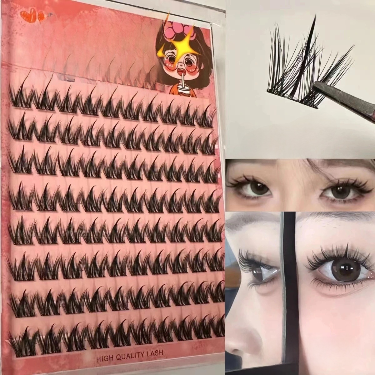 100 unidades de cílios postiço - Eyelash Extension No 11 avaliação e preço